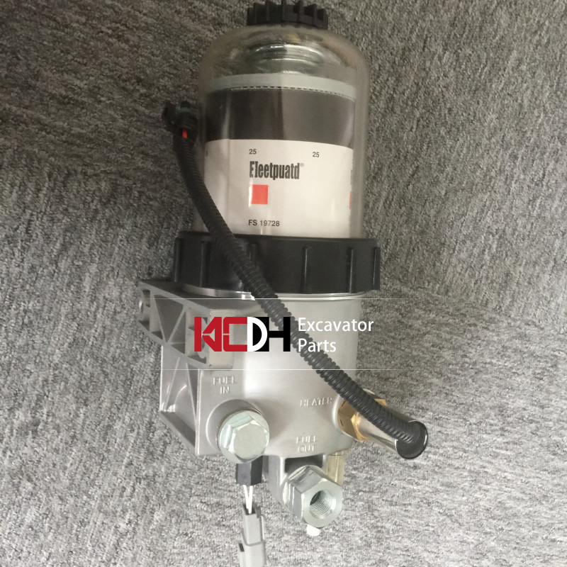 Excavator Parts Water Separator Filter Assembly FS19728 For Cummins Generator
