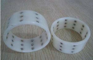 Quality White Ball Bearing Plastic Cage Hardware Mould Application Customized Size wholesale