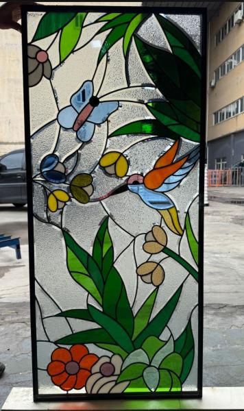 Cheap Decorative Panel Glass Figured  Frosted  Stained for sale