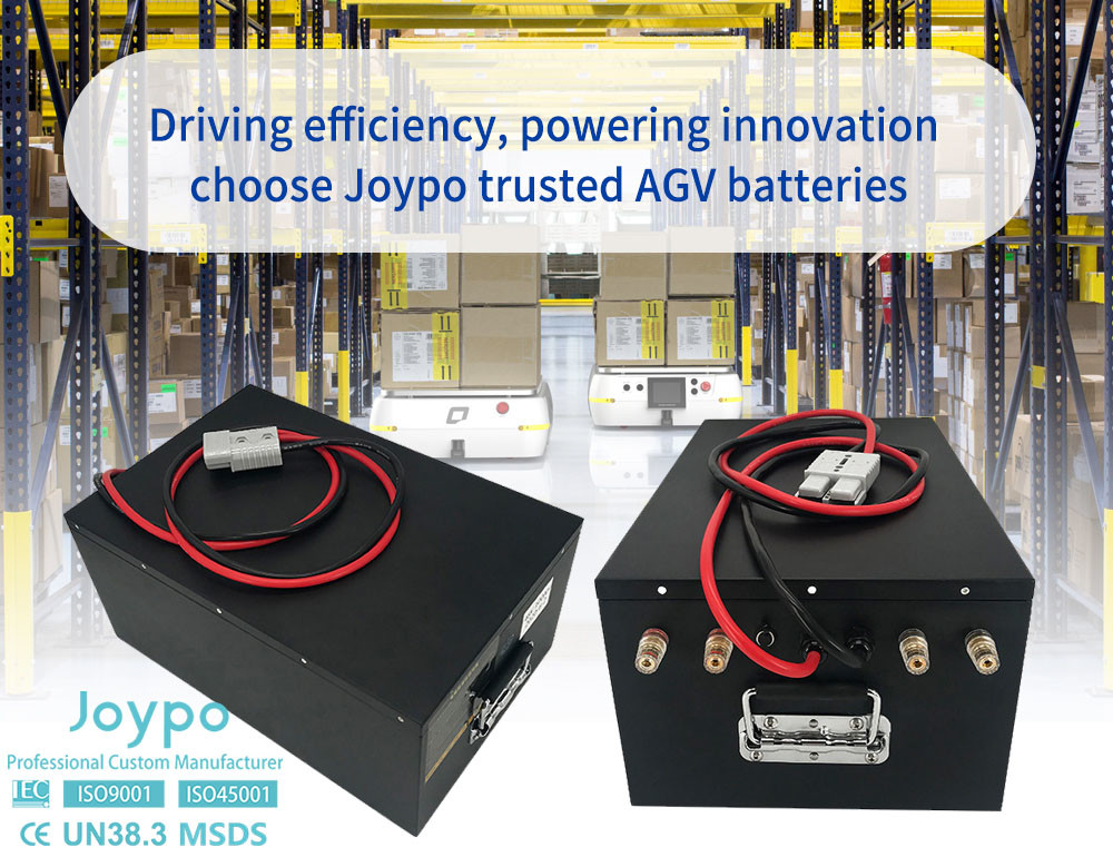 Forklift AGV Robot Lithium LiFePO4 Battery 51.2V 48V 100Ah Customized