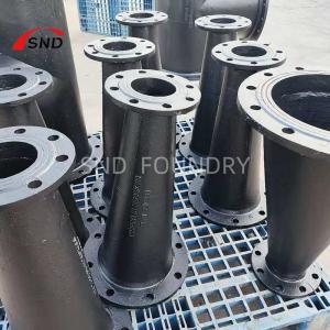 Quality Double Flanged Eccentric Taper DI Double Flanged Flat Taper Reducer DN80-DN2000 wholesale
