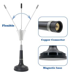 Quality Black Mini UHF 27mhz Base Station Antenna Magnetic Car Aerial wholesale