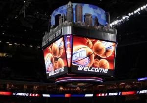 Quality Cube Basketball 1R1G1B P6mm Stadium Perimeter LED Display wholesale