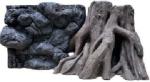 Stump Decorate Repitile Snake Cage Background Waterproof SL-M33A