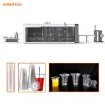 PVC Water Disposable Cup Making Machine Automatic 0.15mm Thickness