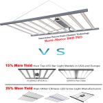 640W 720W LED Bar Grow Lights 460nm UV String Lights For Plants