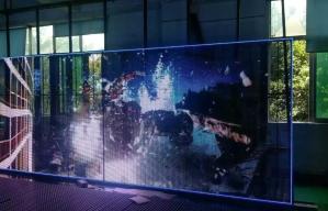 Quality High Brightness Transparent LED Display SMD3535 1920hz Refresh Rate wholesale