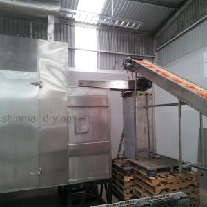 Quality 220v 1.2m Continuous Conveyor Belt Dryer 500kg/H 600kg/H wholesale