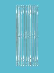 Ss Heddle Wire Picanol Air Jet Loom Spare Parts 5.5x1.2mm Eyelet