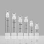 Eco Friendly Plastic Lotion Bottle Cosmetic Containers 15ml 80ml 120ml PET Toner