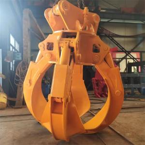 Quality High Quality Hydraulic Orange Peel Excavator Grab for Steel Scrap wholesale