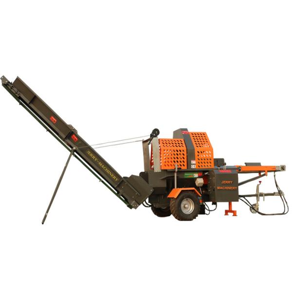 Firewood Process 20 Ton Gasoline Firewood Processor Log Splitter for Portable