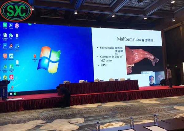 High Definition Outdoor Full Color LED Rental Screen For Stadium Mall Advertisin