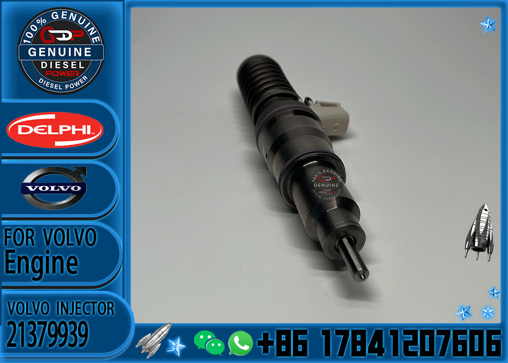 D13 Engine Diesel Injector 3801369 21159131 21379939 2159131 3847790 BEBE4D18002 BEBE4D27002 Injector For Volvo