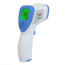 Quality Battery Powered Infrared Forehead Thermometer 32 Groups Memories DC 9V wholesale