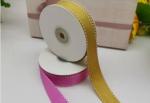 Sturdy Saddle Stitch Grosgrain Ribbon Bright Color With Good Color Fastness