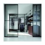 Contemporary Luxury Glass Closet Wardrobe Design for Home Villa Hotel and