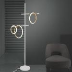 Postmodern LED Magnetic attraction pendant lamp Novelty living room Ring