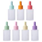 Hot Stamping Essential Oil Glass Aromatherapy Dropper Bottle 30ml