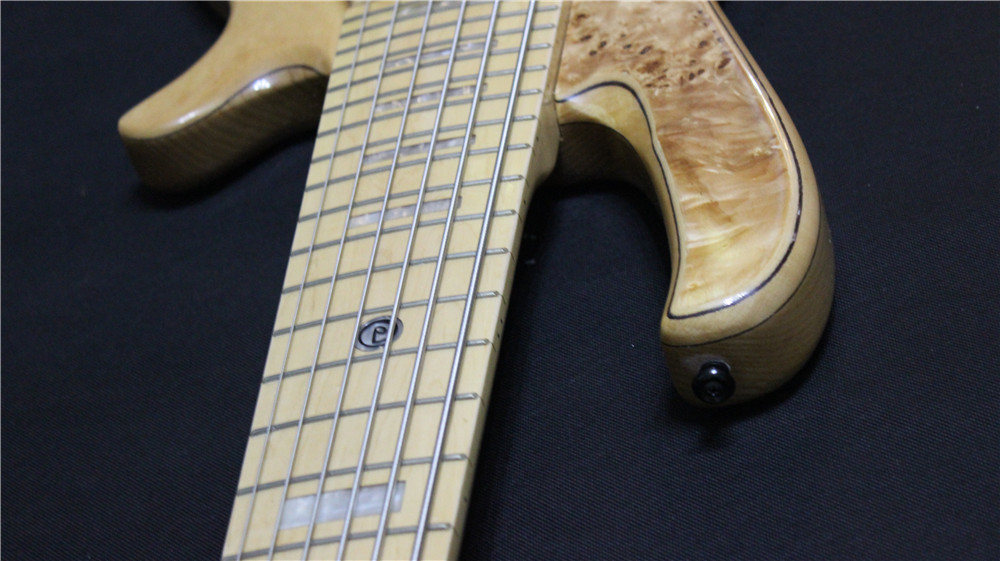 6 string classic electric bass active circuit EMG black hardware free shipping
