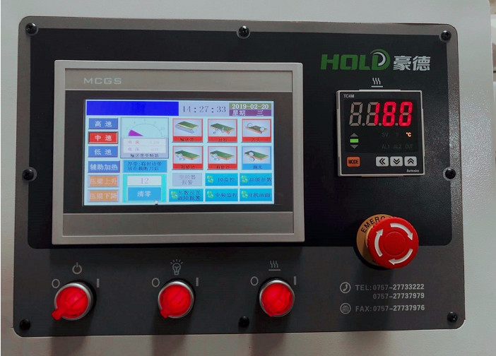 EVA Gluing Device Wood Edge Bander Machine HD621D 14.2kw For Wooden Furniture