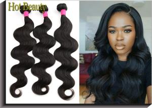 Quality Natural Black Grade 6A Virgin Hair , Softy Hair Extension wholesale