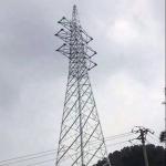 220KV 4 Legs Transmission Lattice Tower Steel Q235 Q345 Q420