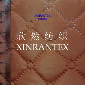 Quality Q0018 polyester quilting fabric design wholesale