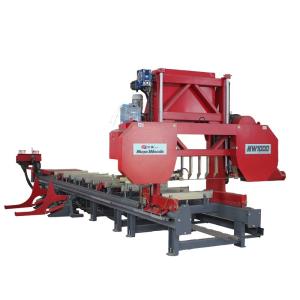 Quality Woodworking 9*2.2*.22m Hydraulic Horizontal Band Saw Mill for High Precision Cutting wholesale