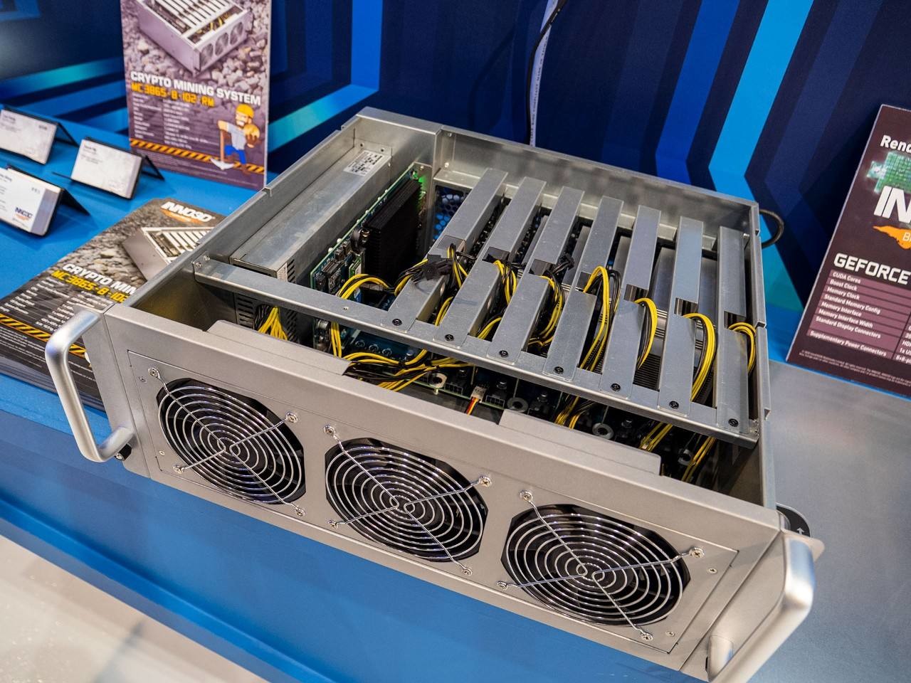 8500g Weight Goldshell ASIC Miner Goldshell CK Box 1050G 215W