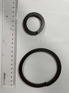 Quality ISO Small Rubber Ferrite Ring Magnets Waterproof Rubber Magnet wholesale