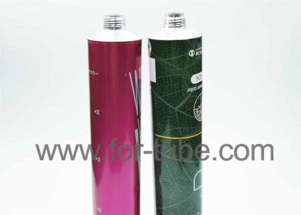 Recyclable Big Aluminum Tubes, Hair Coloring Tubes, Offset Printing Soft