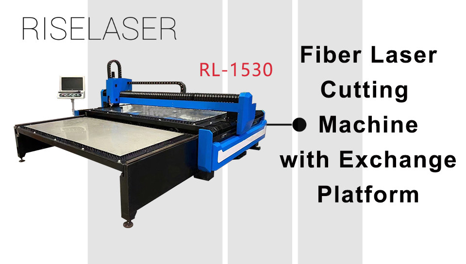 0.05mm 1500W Industrial Laser Cutting Machine For Steel Plate