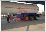 25 Tons LPG Tanker Truck , White LPG Transport Truck Lean Alloy Steel Tank High