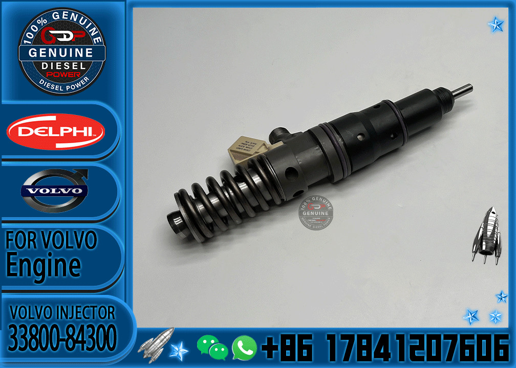 fuel unit injector 33800-84310 BEBJ1F08001 33800-84300 22378579 22501885 28422197 For VOL