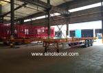 12Pcs Tyre 40 Ft Semi Trailer 7 Tons 2 Axle Semi Trailer