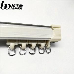 Quality 0.8mm Thickness 6m Length Aluminum Curtain Track Ceiling Mounted wholesale