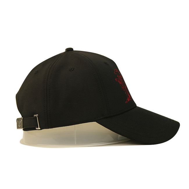 OEM ODM Solid Color Embroidered Baseball Caps For Adults Character Style