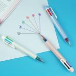 Multi-color Ballpoint Pen with Heat Sensitive Erasable Ink 6 Colors Writing