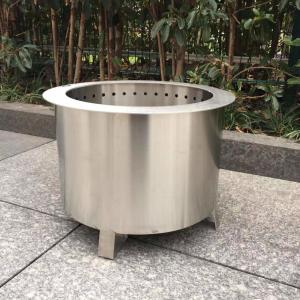 Quality Travelling 56cm Smokeless Wood Fire Pit 22 Inch Bonfire wholesale