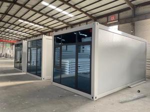 Quality Staff Flat Pack Container House Dormitory Fully Assembled Mobile Homes 40ft wholesale
