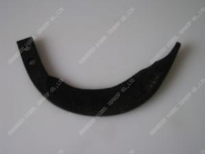 Quality Cultivators Power Tiller Blades / Plough Blade 0.55Kg Painting With Logo wholesale
