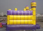 Square Shape Inflatable Jumping Castle / PVC Tarpaulin Commercial Bouncy castle