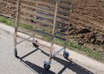 Gn Pan Stainless Steel Rack Trolley Hotel Restaurant Kitchen Assembling