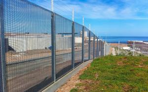China 358 Square Post Anti Climb Security Fencing For Baku European Sports Games Project on sale