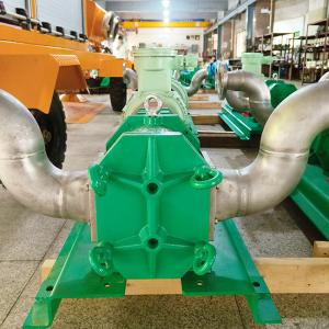 Quality High Lift Feeding Sludge Rotary Lobe Pump For Sewage Treatment wholesale
