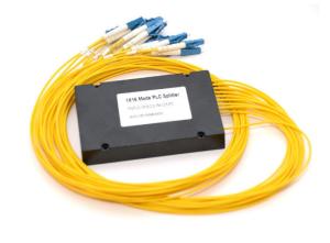 Quality Lc / Upc Fiber Optic PLC Splitter 1 X 16 PVC Jacket 1260 - 1650nm Wavelength wholesale
