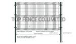 3D wire mesh fence panels