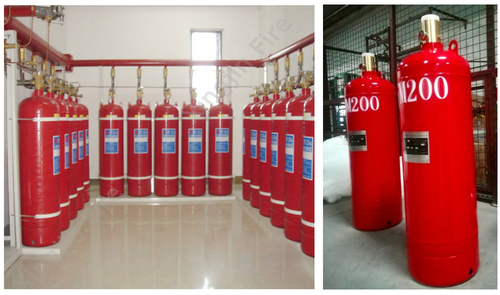 Automatic FM200 Gas Suppression System Of 70L Network Piping Factory Direct Quality Assurance Best Price
