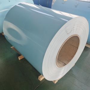 Quality Furniture Light Blue 1000mm Width T8 Painted Aluminum Coil wholesale